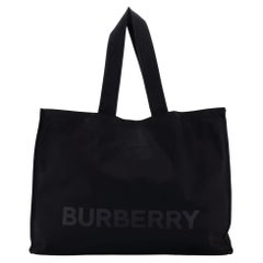 Burberry Logo Shopper Tote Nylon Large