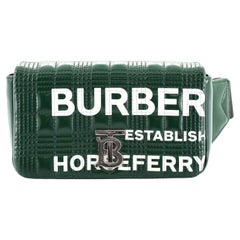 Burberry Bum Bag Monogram Stripe E-Canvas Medium at 1stDibs