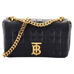 Burberry Lola Shoulder Bag Quilted Lambskin Mini
