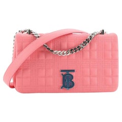 Burberry Lola Shoulder Bag Quilted Lambskin Small