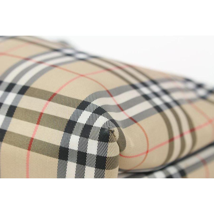 Burberry London Beige Nova Check Shopper Tote bag 823bur21 2