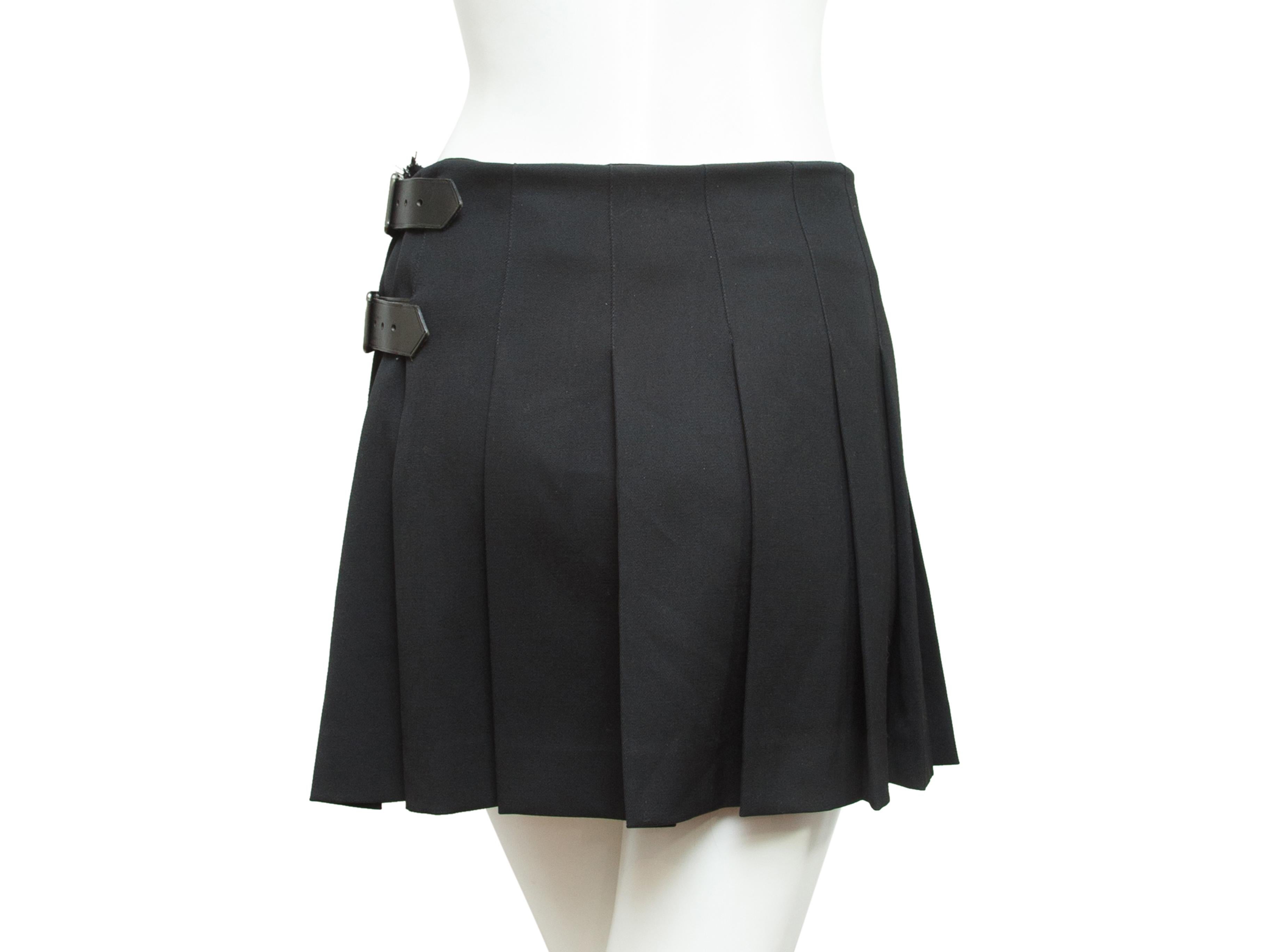 black kilt skirt