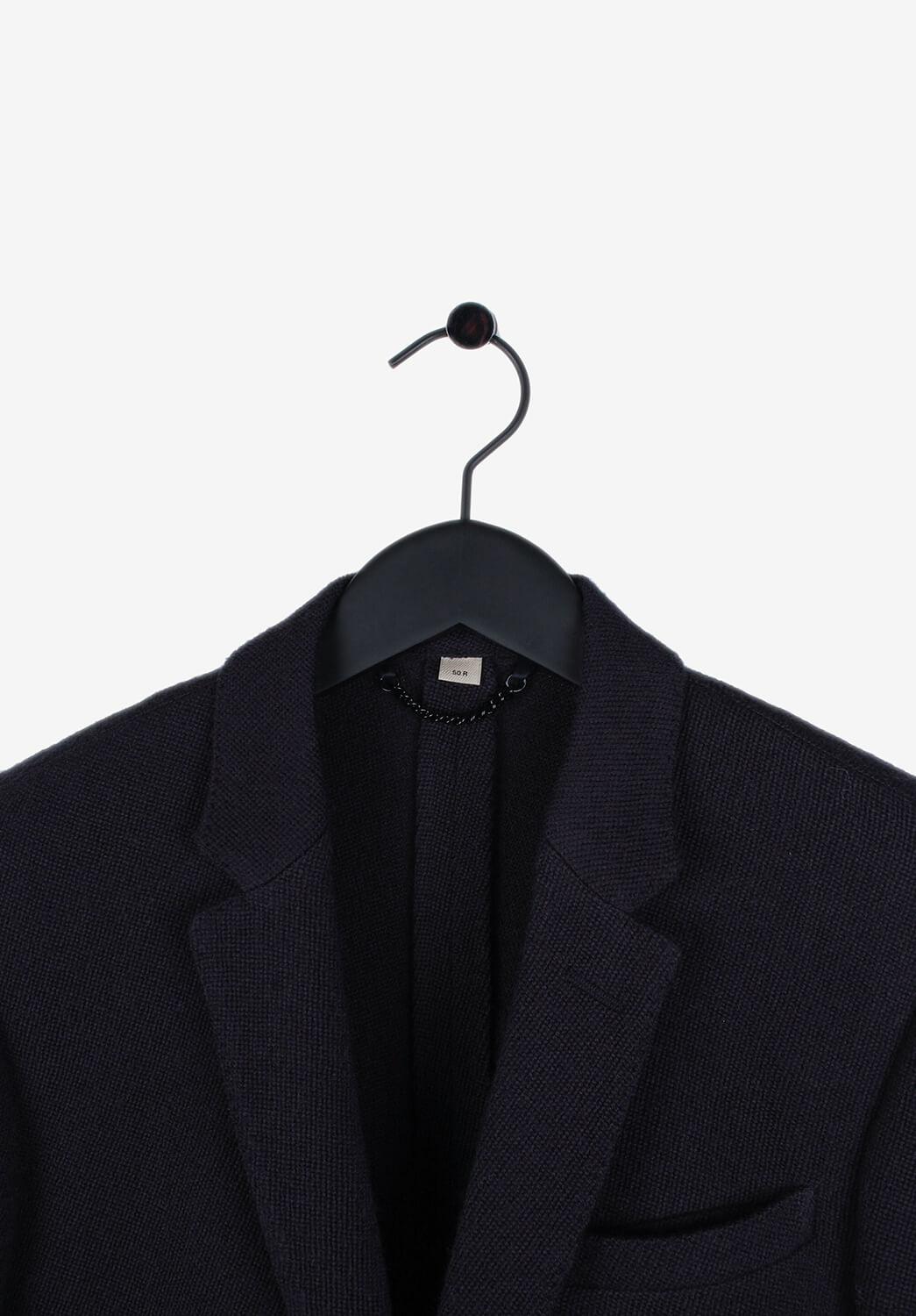 Item for sale is 100% genuine Burberry London Thick Unlined Wool Blazer 
Color: Navy
(An actual color may a bit vary due to individual computer screen interpretation)
Material: 100% virgin wool
Tag size: 50R(M)
This jacket is great quality item.