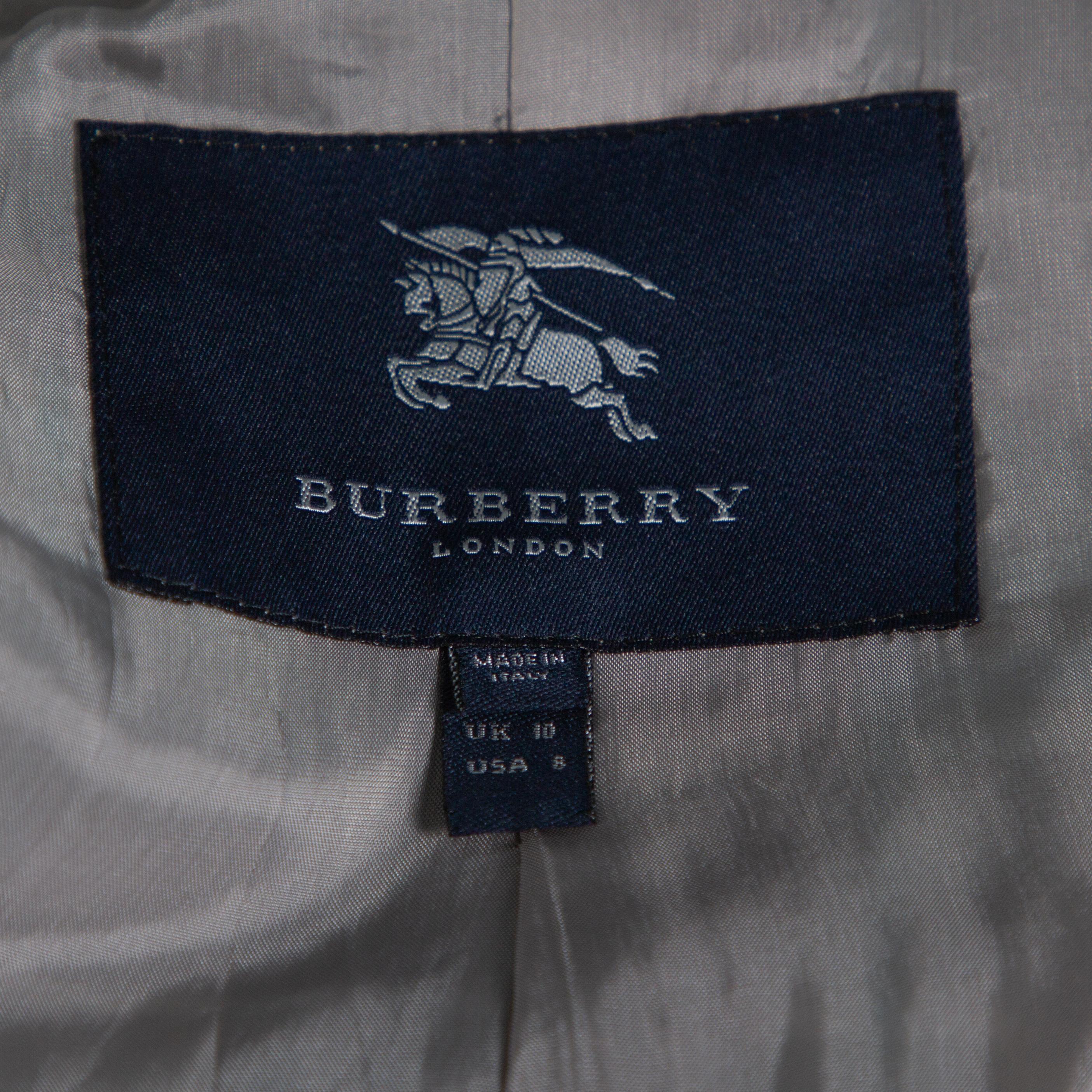 burberry coat label