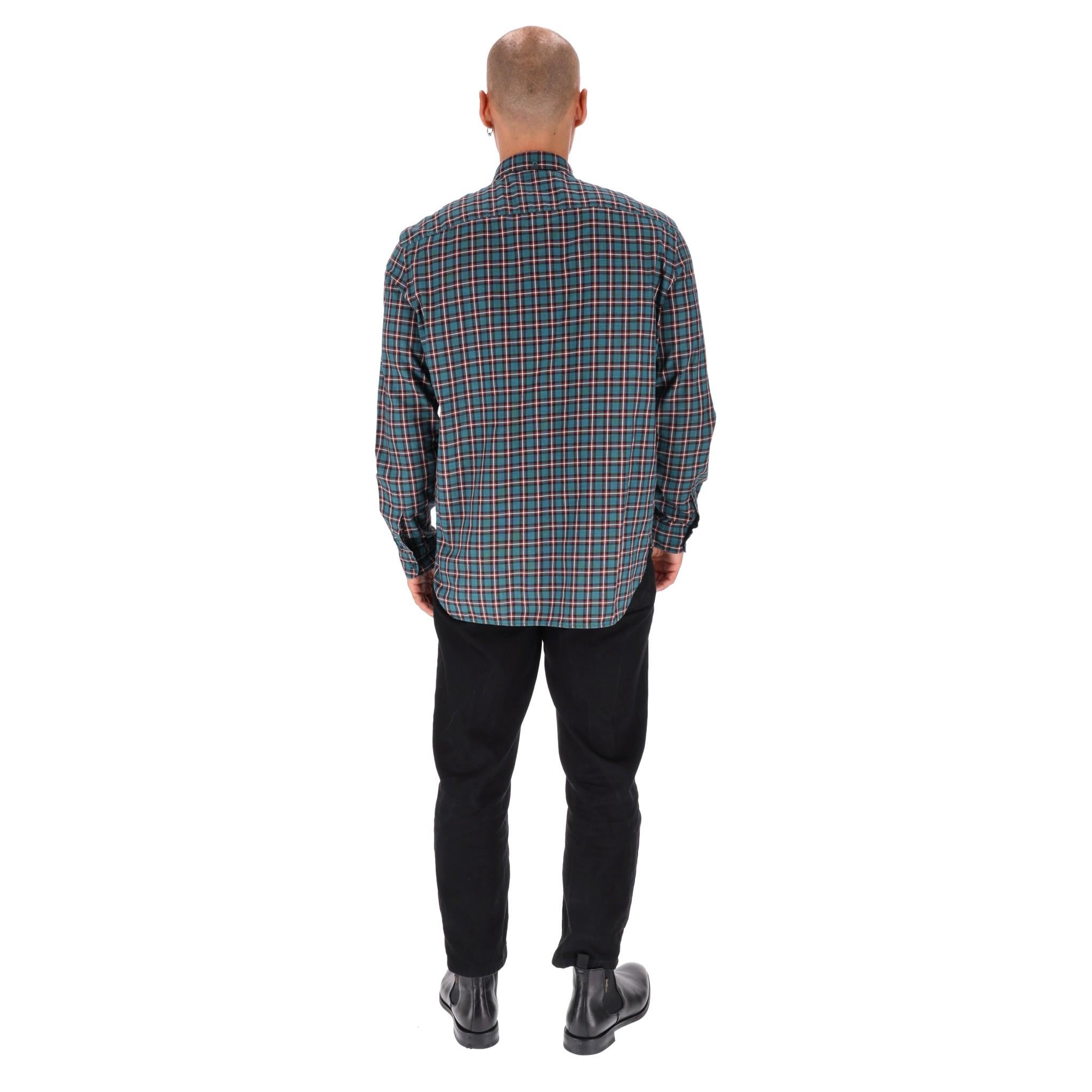 Burberry London Kariertes Baumwollhemd Herren im Angebot