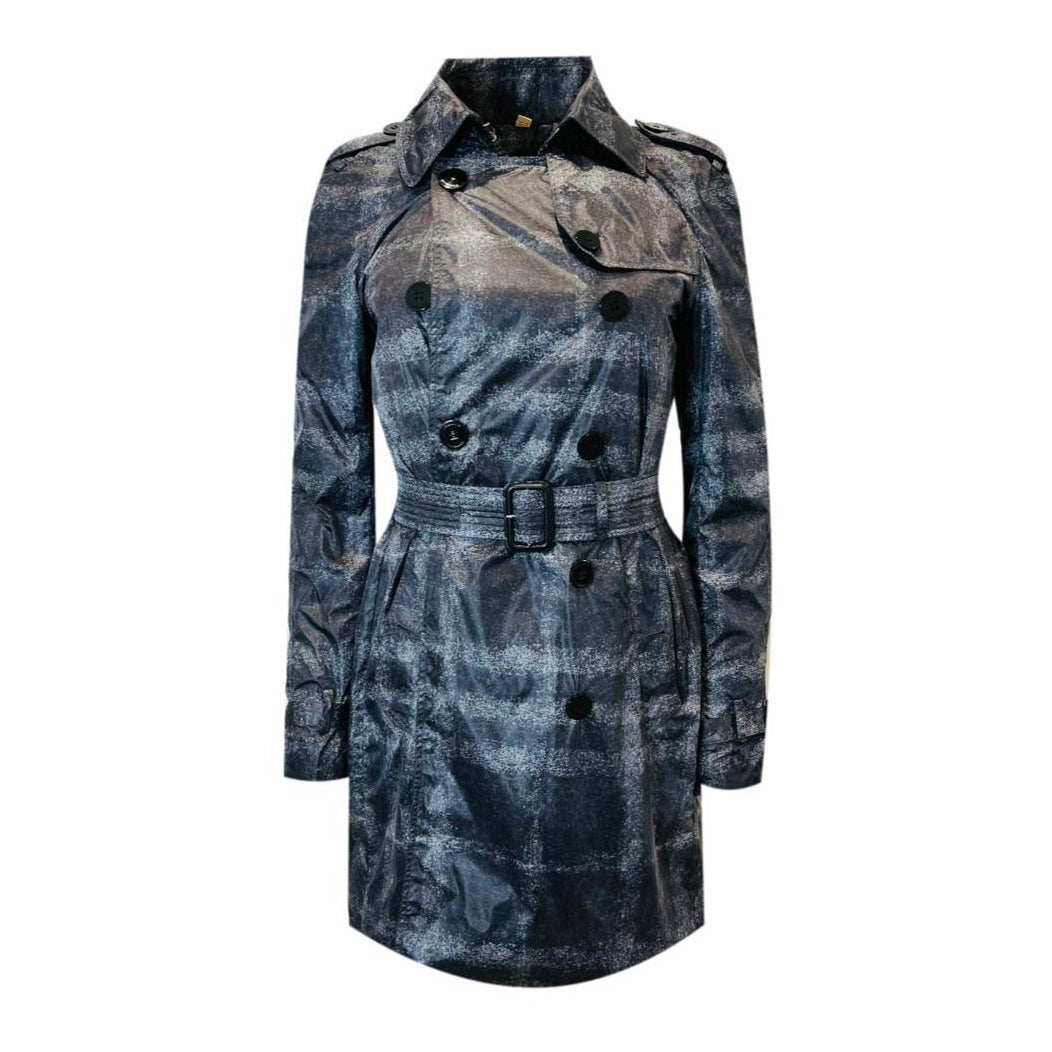 Trench a quadri Burberry London