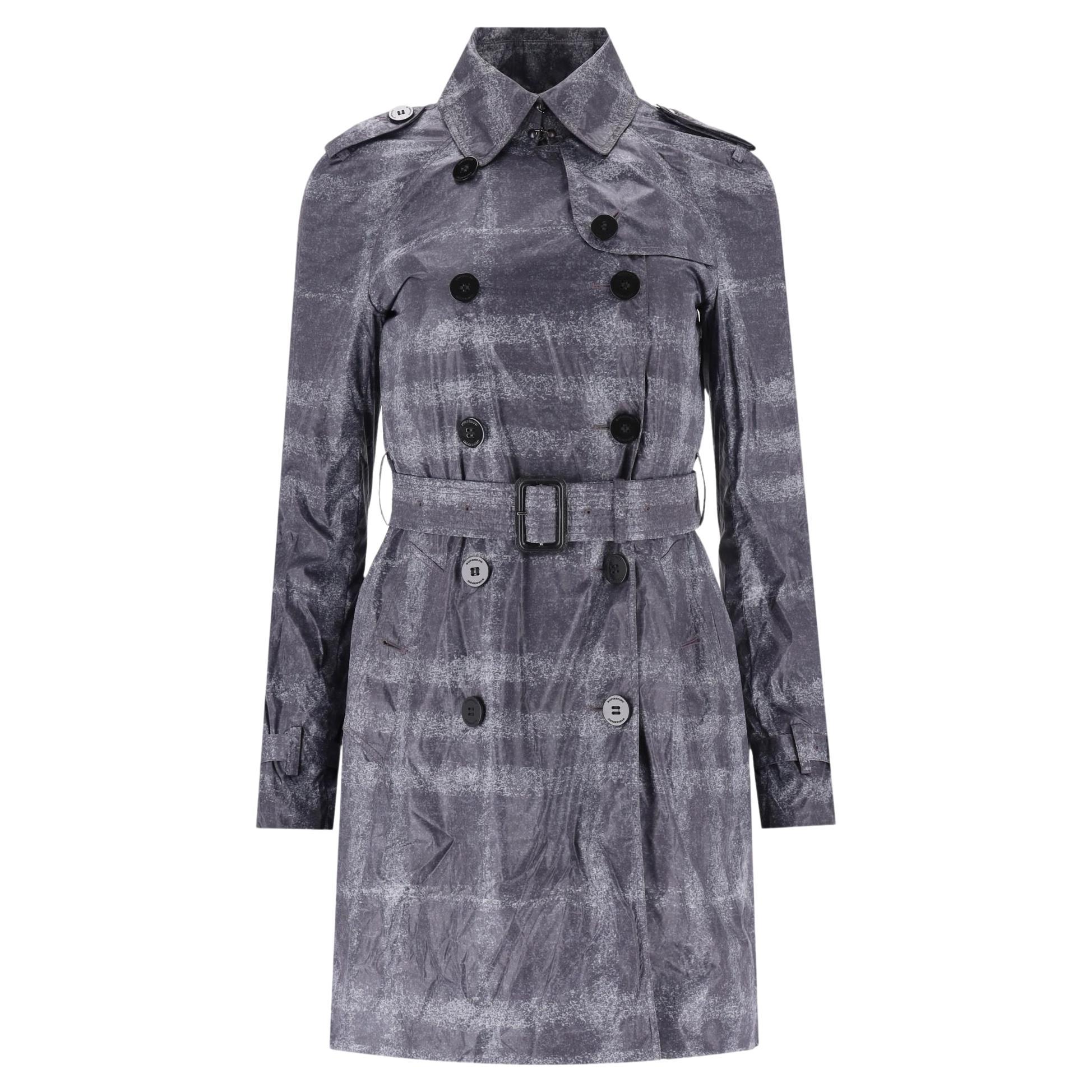 Trenca de cuadros Burberry London en venta