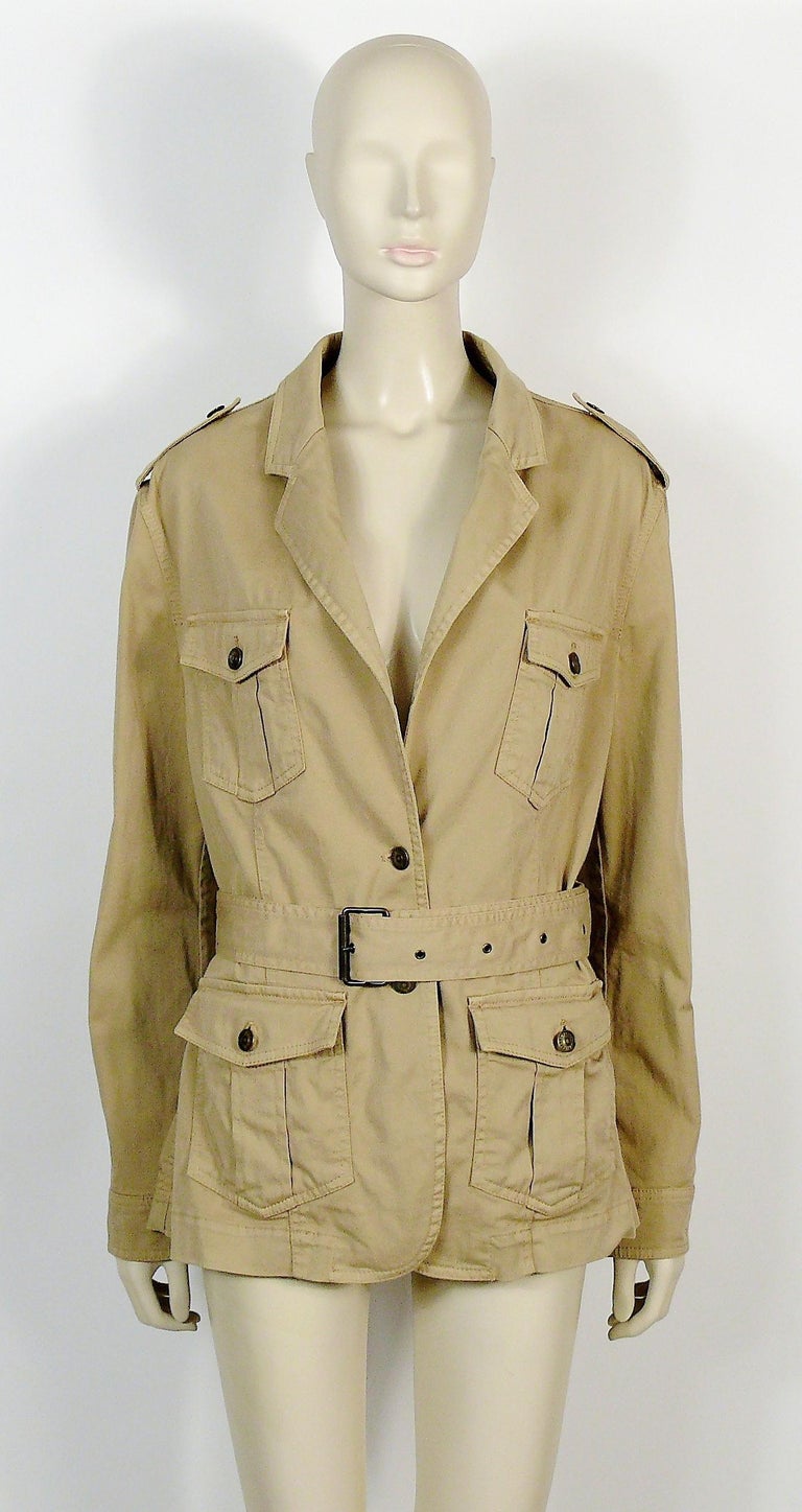 Burberry London Cotton Safari Jacket US Size 14 For Sale at 1stDibs |  burberry safari jacket, burberry london jacket, burberry london coat