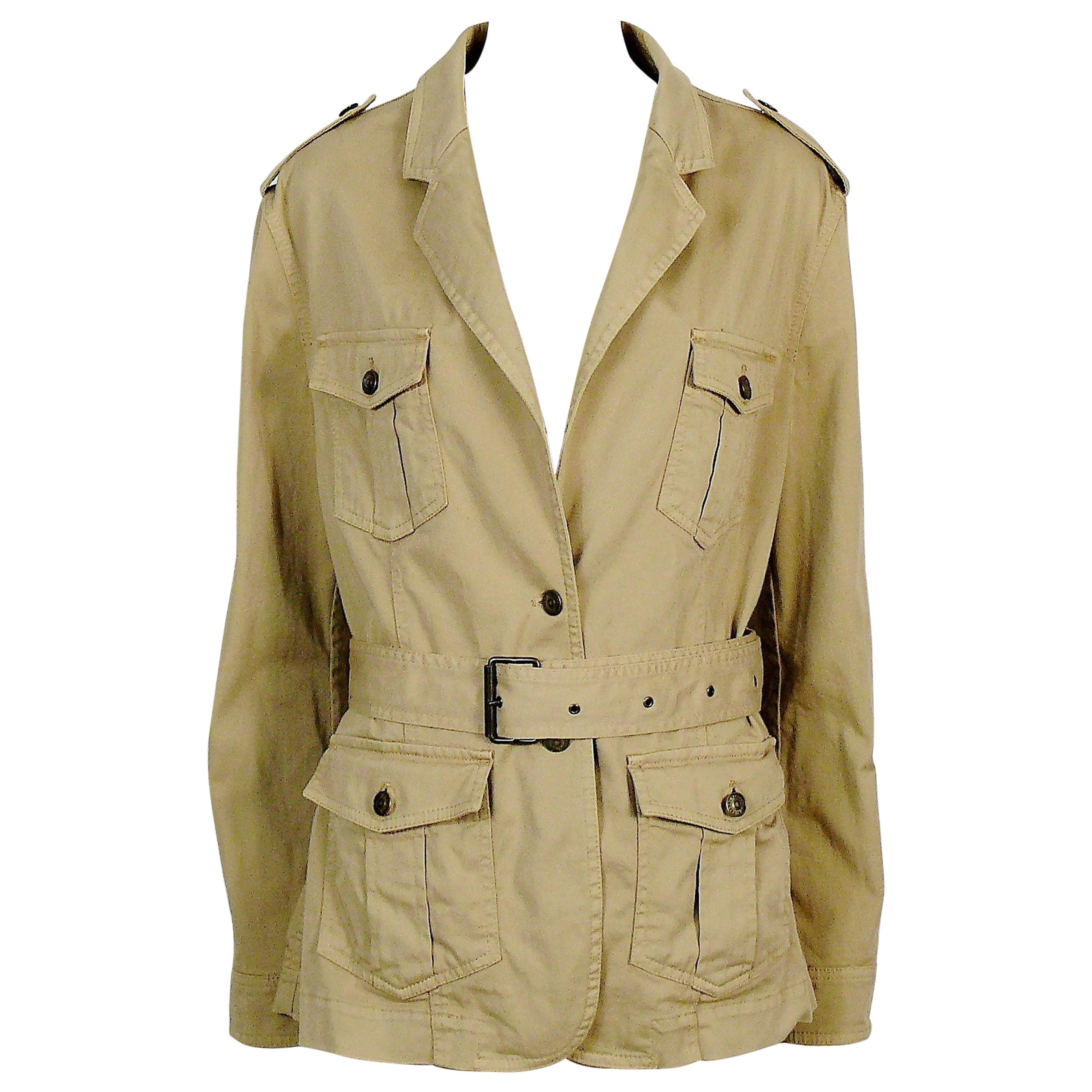 burberry safari jacket