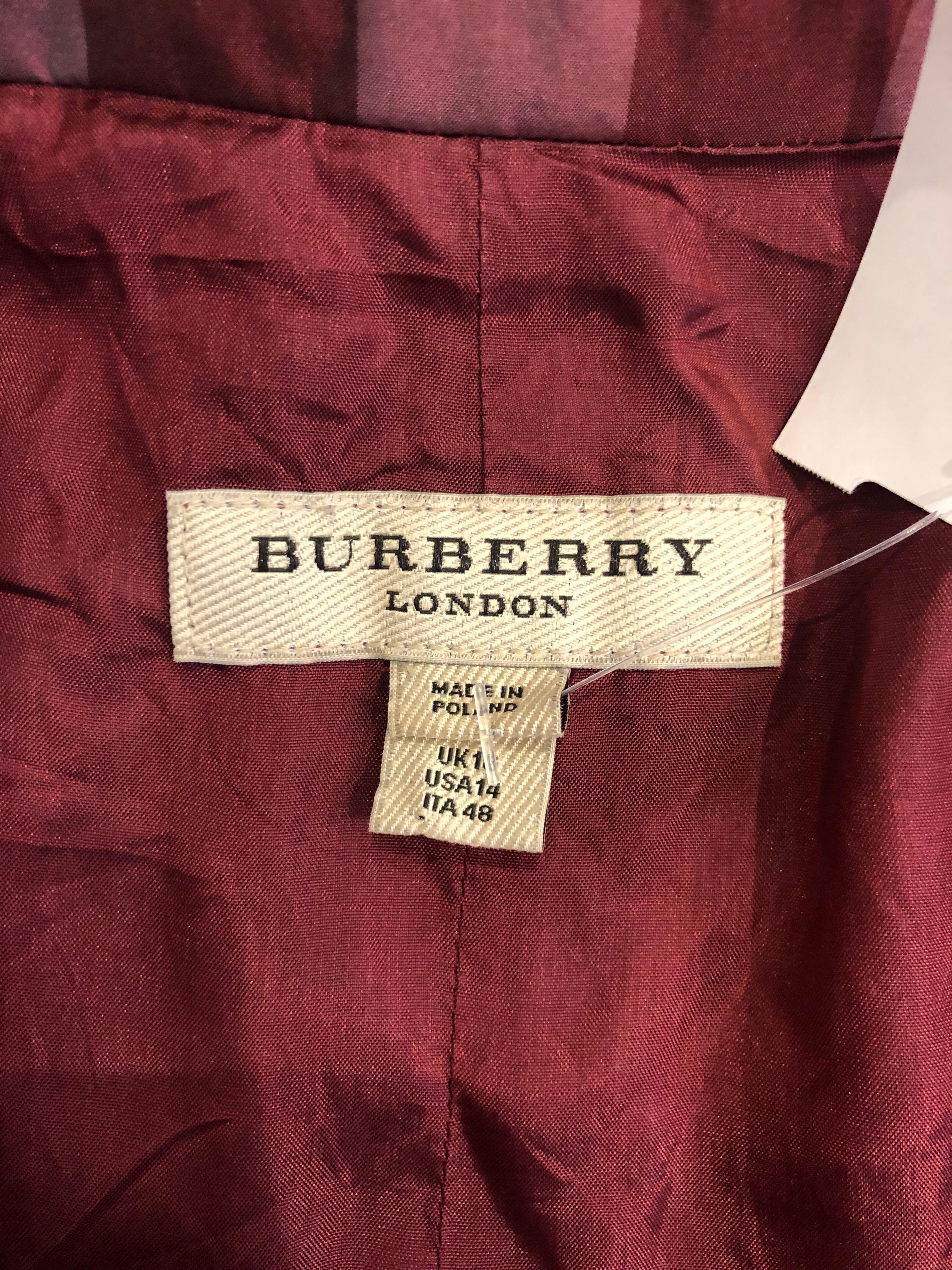 Burberry London Double Breasted Dress 6