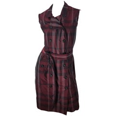 Burberry London Double Breasted Dress