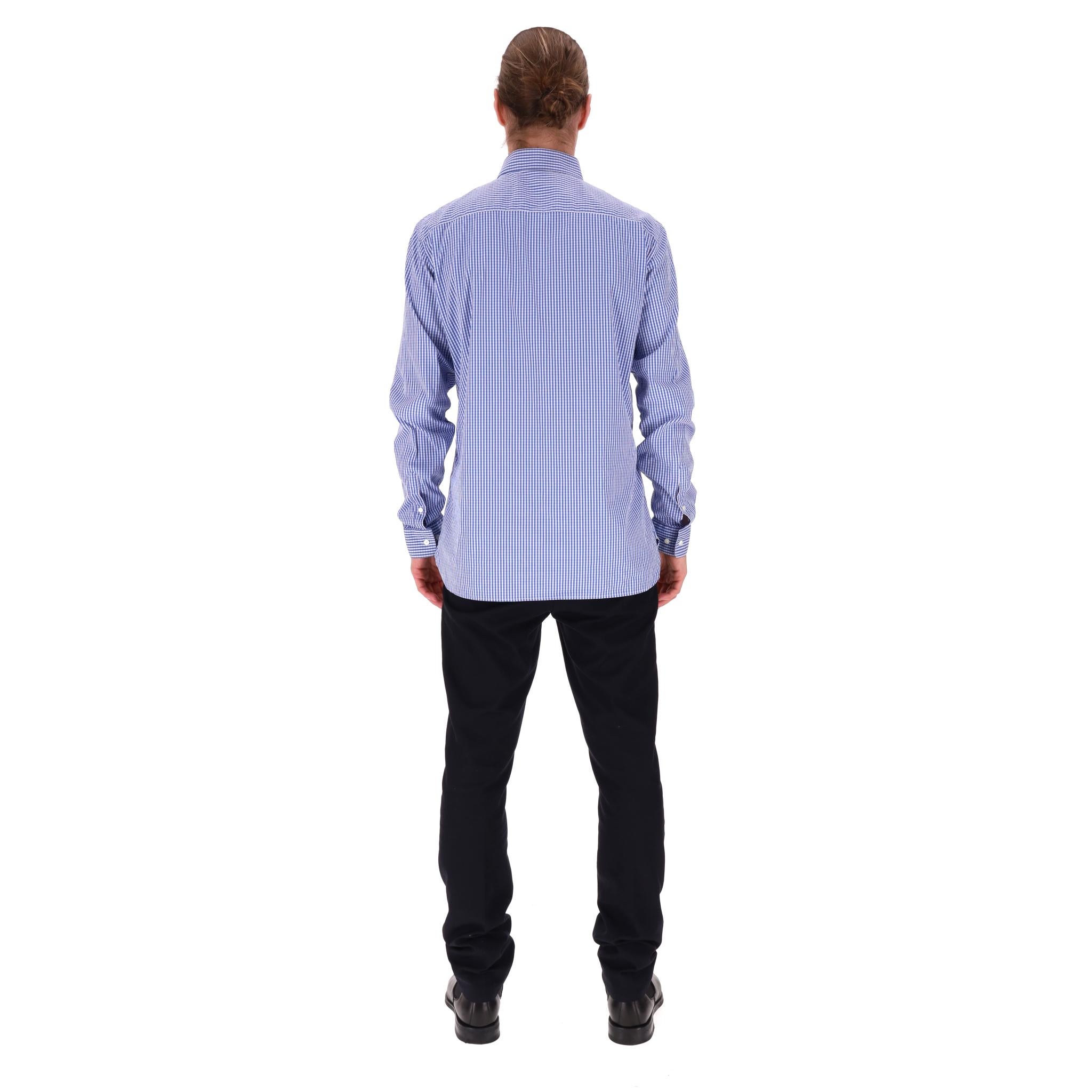 Uomo Camicia in cotone a quadri Burberry London in vendita