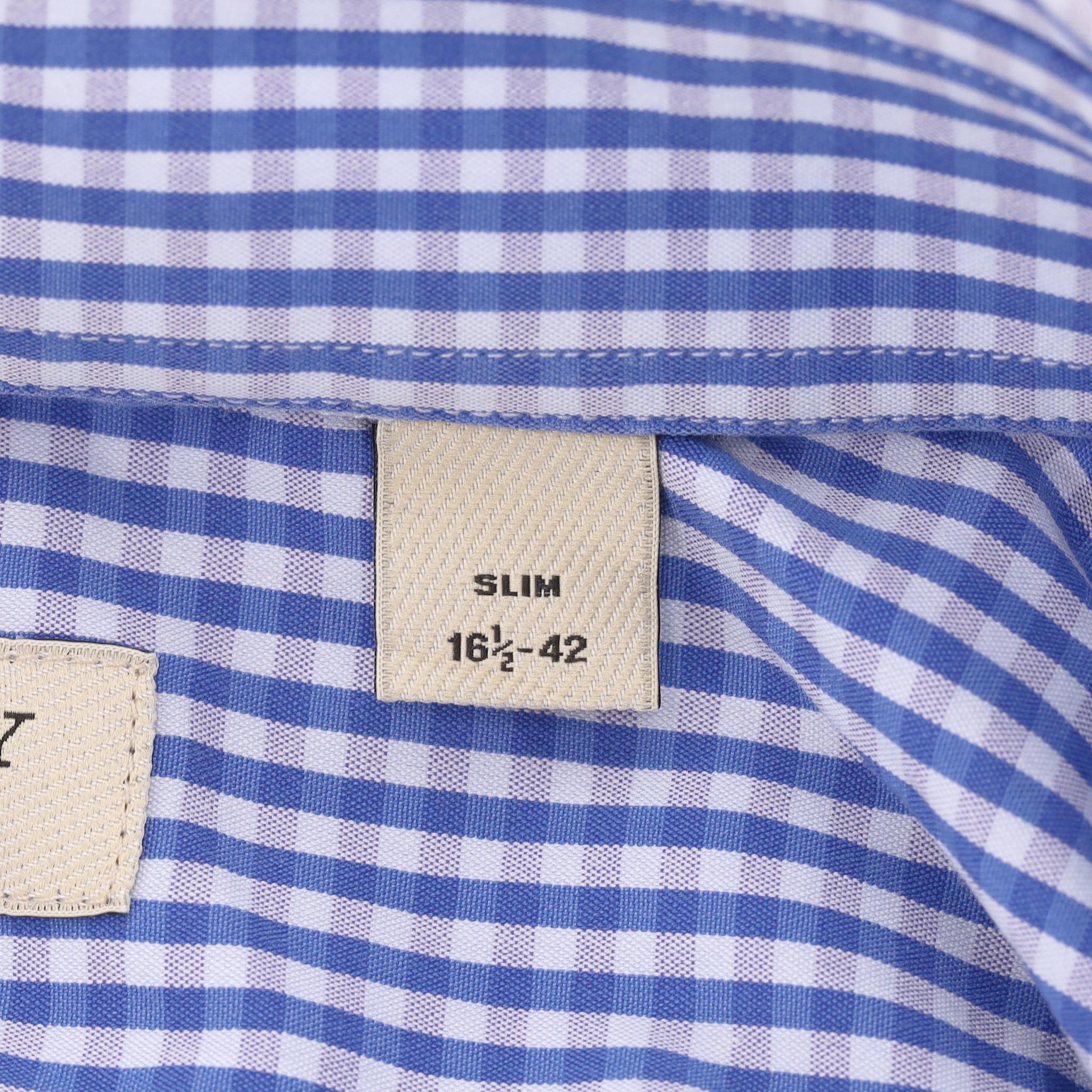 Camicia in cotone a quadri Burberry London in vendita 3