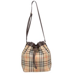 Burberry London Horseferry Check Bucket Bag