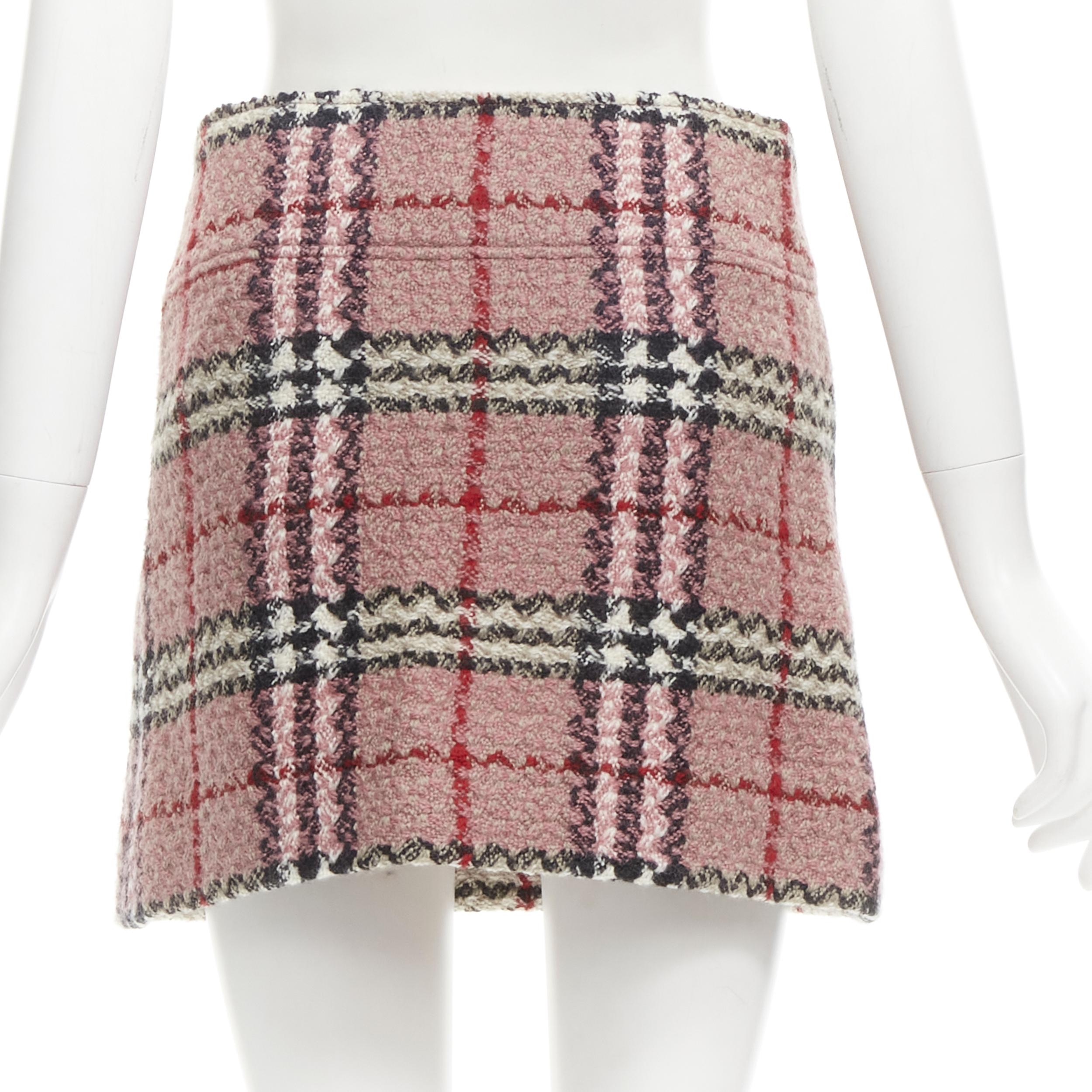 wool tweed skirt
