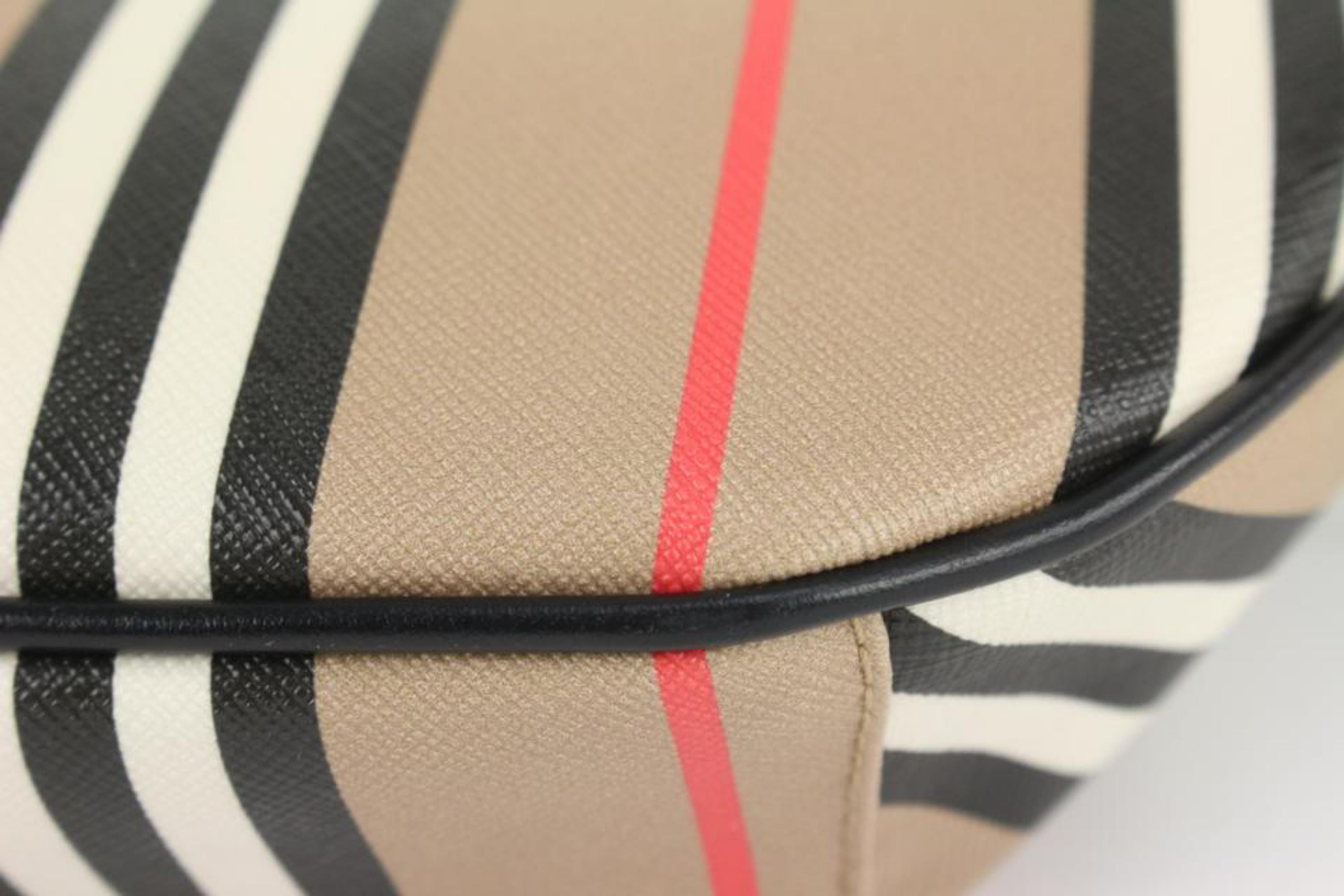 Burberry London Icon Stripe Nova Check Sonny Bum Bag Fanny Pack Waist Pouch 1