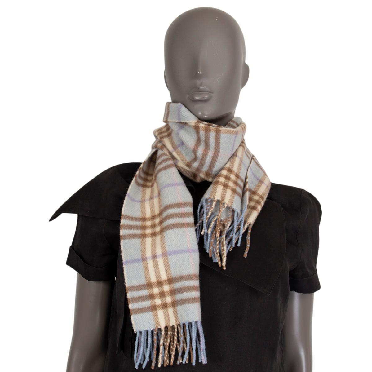 burberry blue scarf