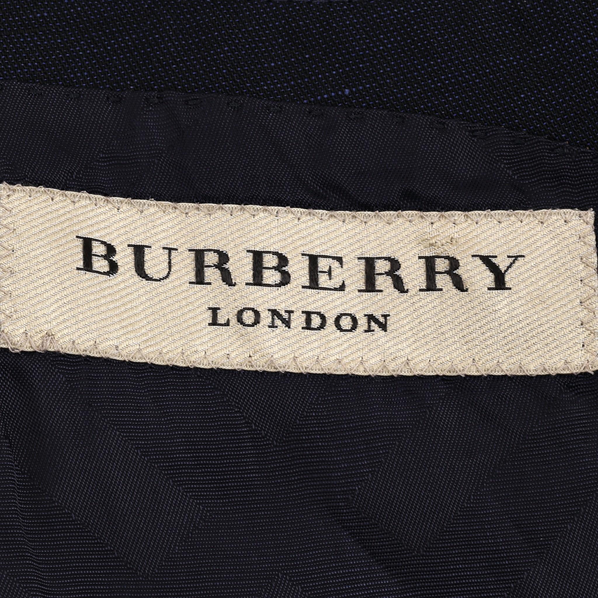 Giacca Burberry London in lino, mohair e lana in vendita 2