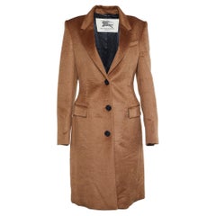 Used Burberry London Llama Hair and Wool Hutcliffe Coat M