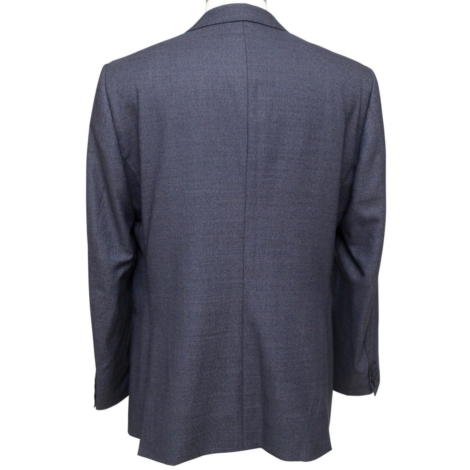 Blazer en laine bleu BURBERRY LONDON pour hommes, taille 54R en vente 2