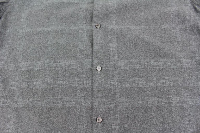 Burberry London Nova Blue Check Button Up Long Sleeve Shirt Size L Men
