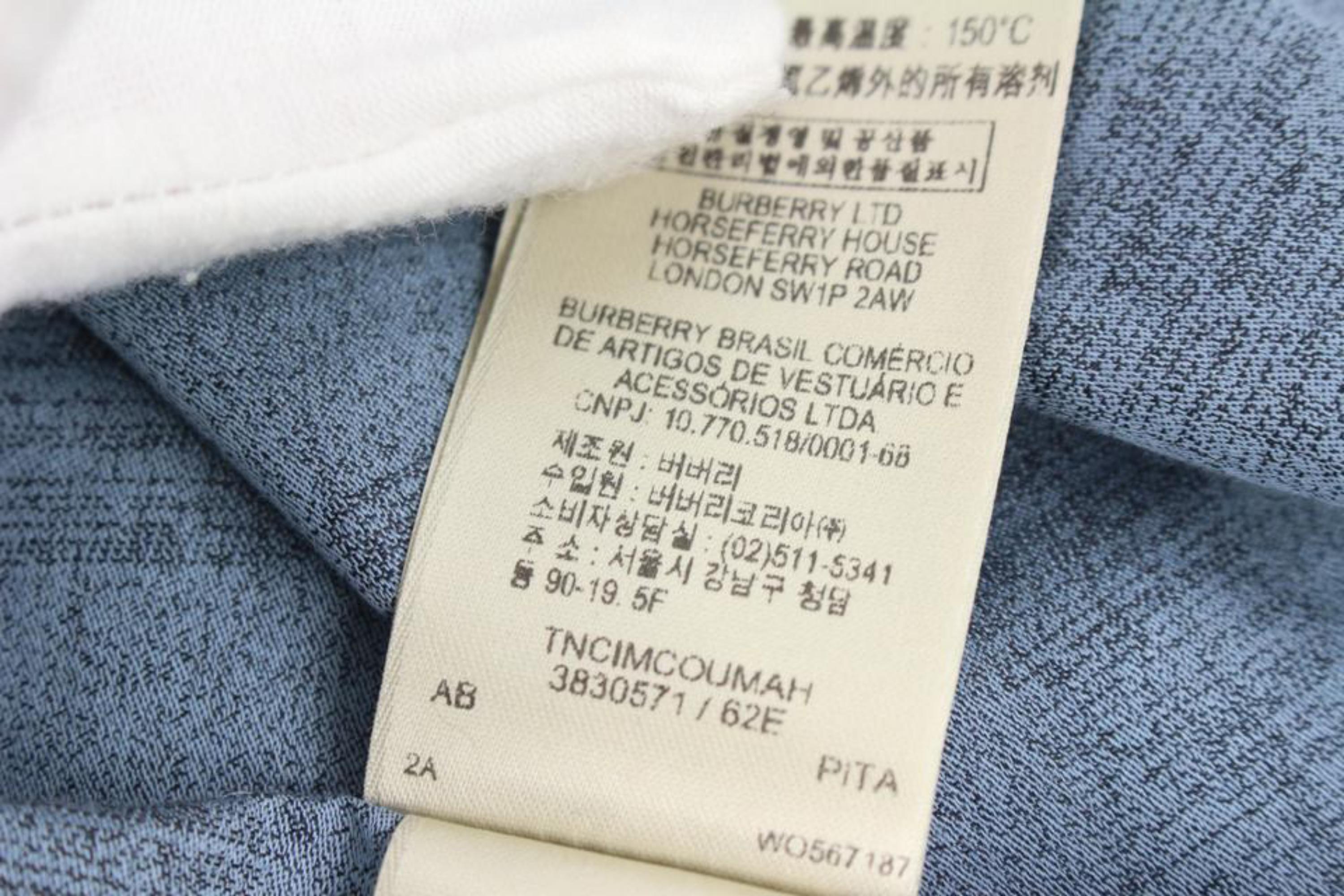 etiquette burberry authentique