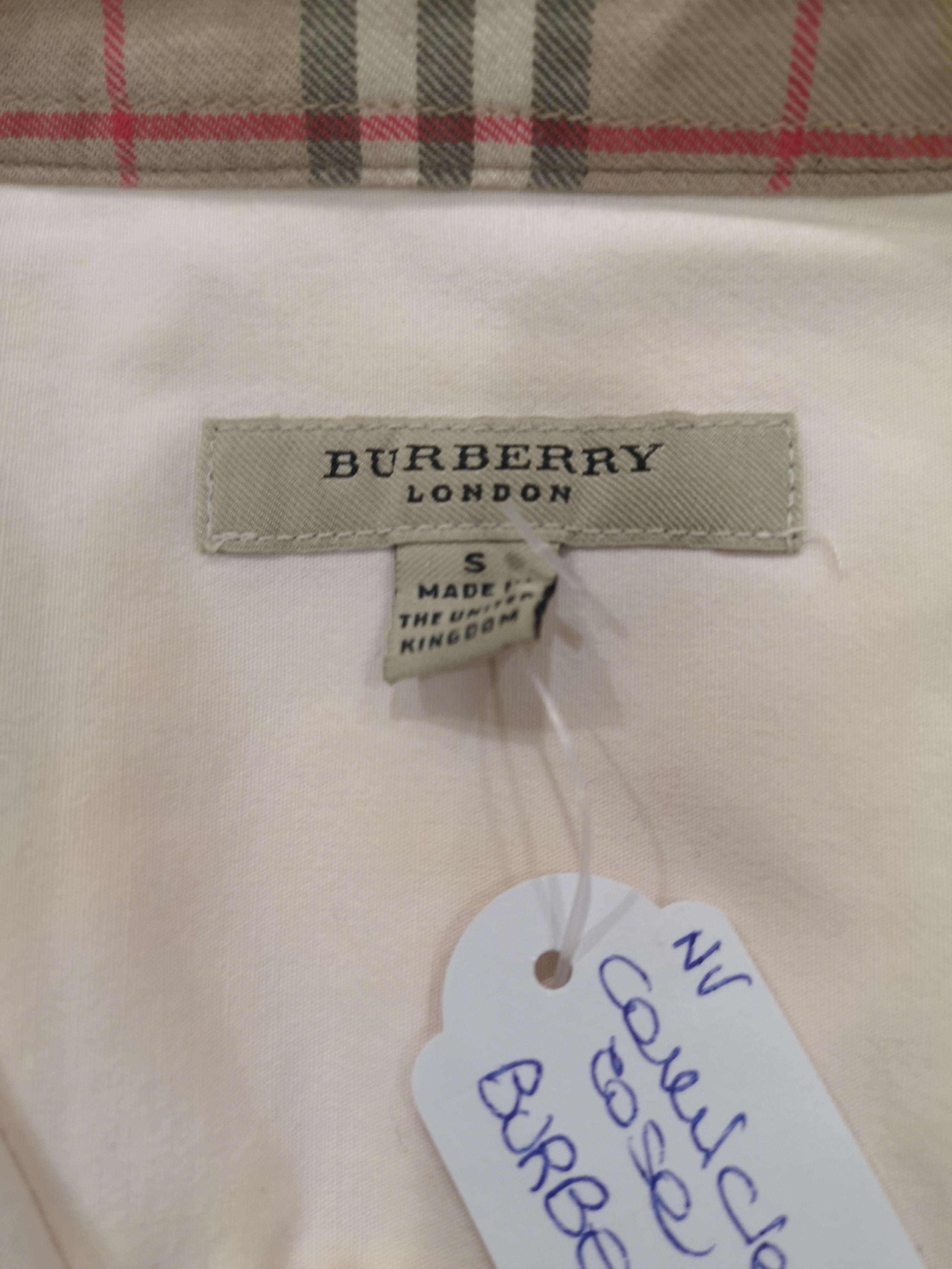 Burberry London pink cotton shirt 3