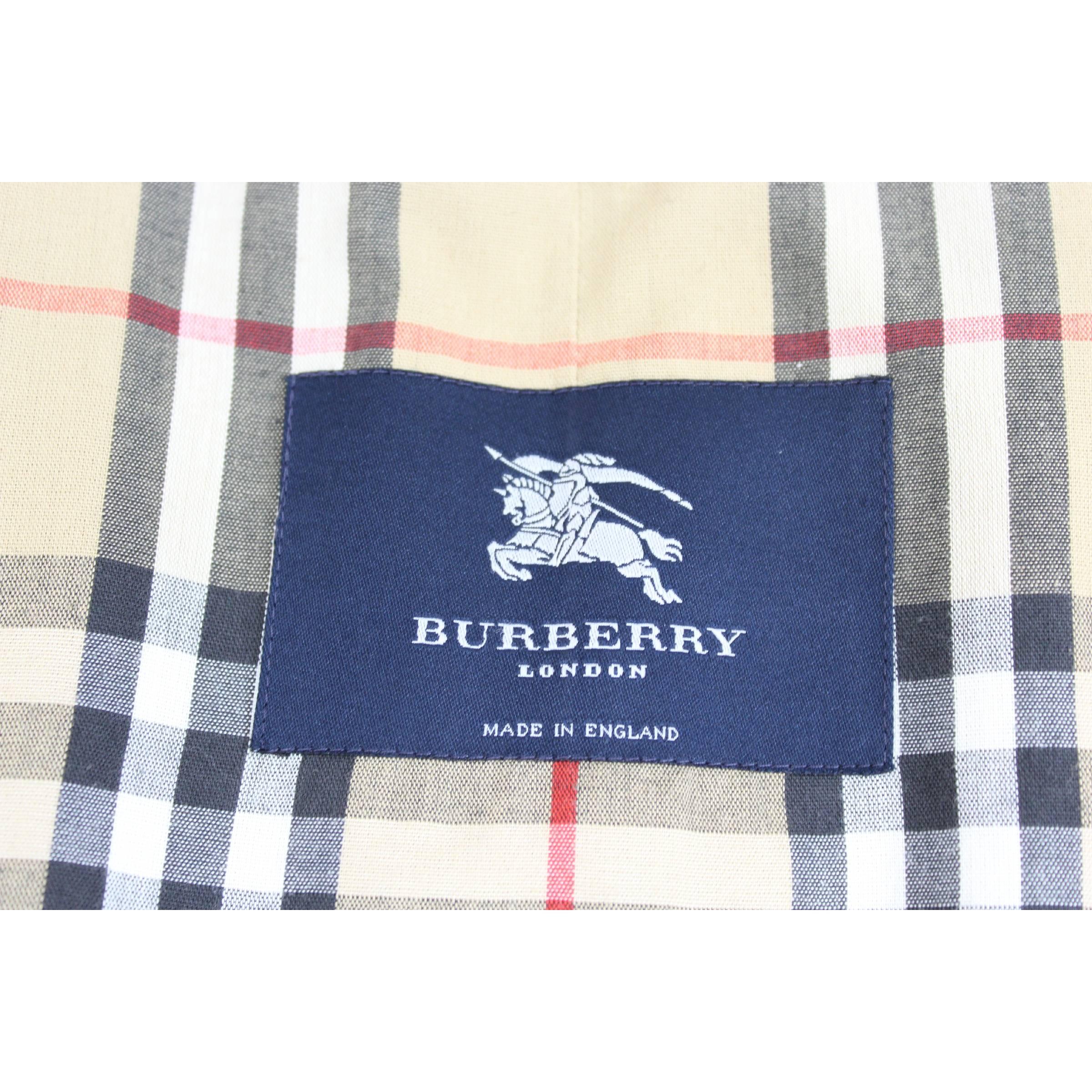  Burberry London Raincoat Trench Cotton Vintage Beige For Sale 1
