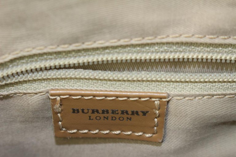 Burberry London Rare Nova Pink Cotton Candy Check Satchel Bag 54b414s