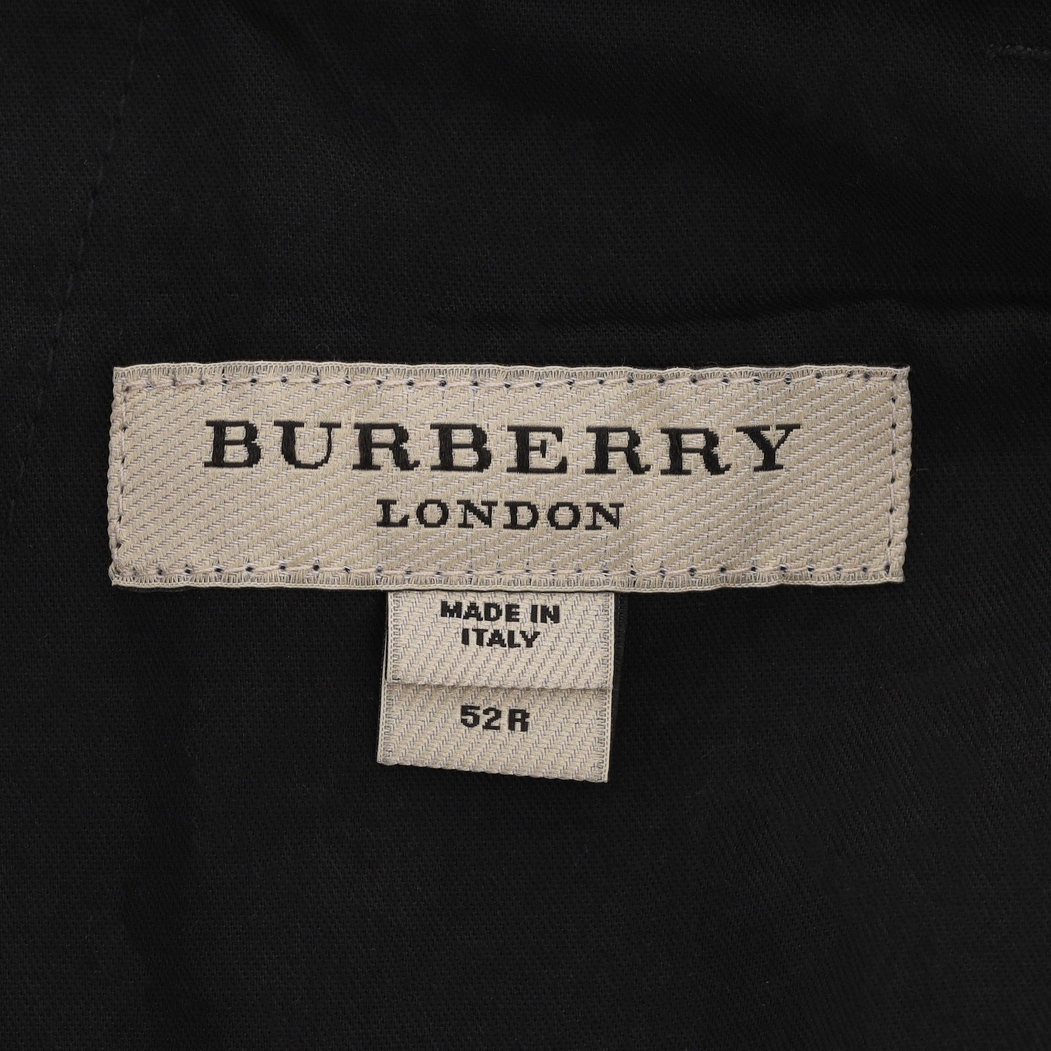 Burberry London Silk & Wool Blend Two-Piece Suit For Sale 4