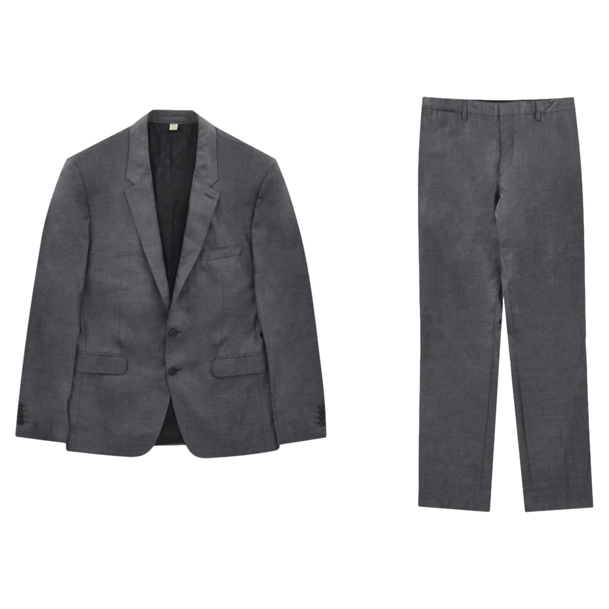 Burberry London Silk & Wool Blend Two-Piece Suit For Sale