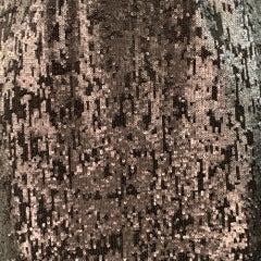 BURBERRY LONDON Size 2 Black Viscose Blend Sequined Cocktail Dress