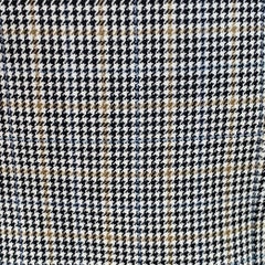 BURBERRY LONDON Size 38 Black Beige White Houndstooth Wool Sport Coat