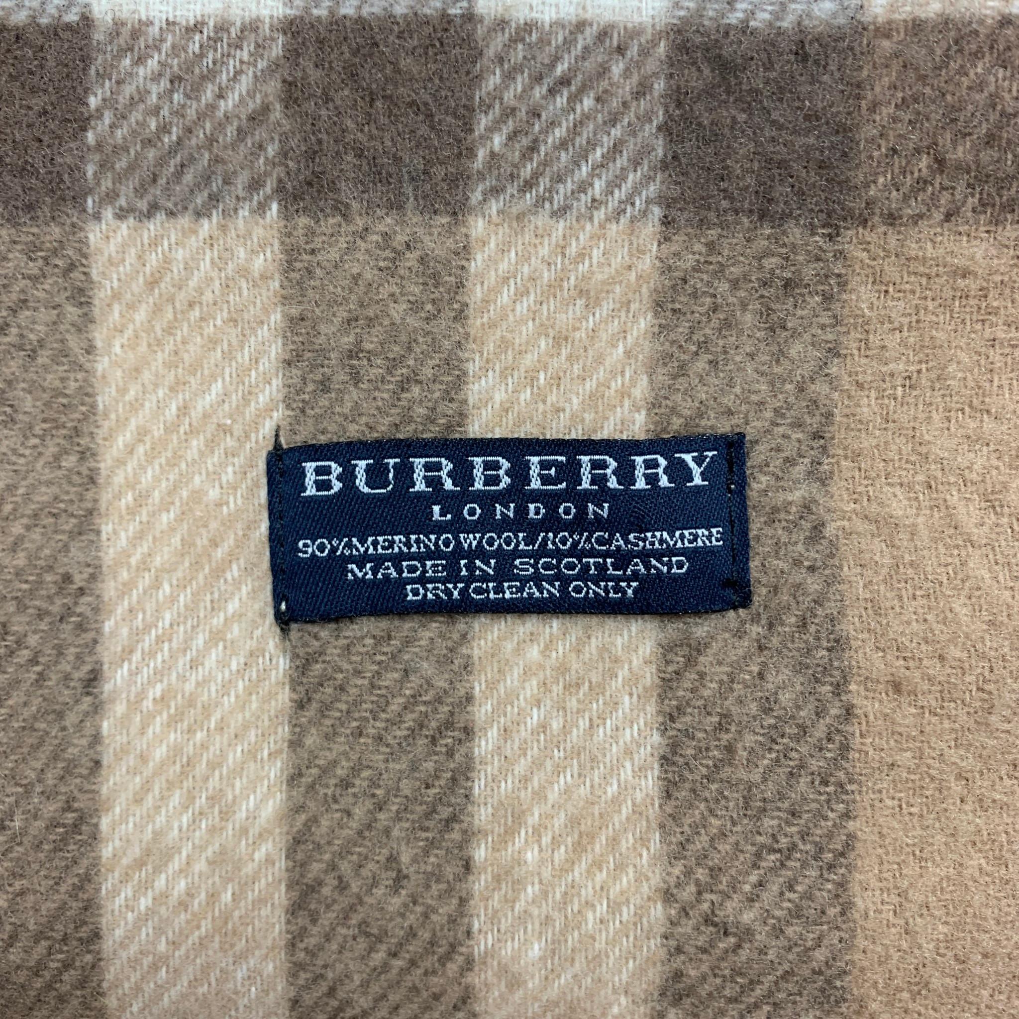 burberry shawl with pockets