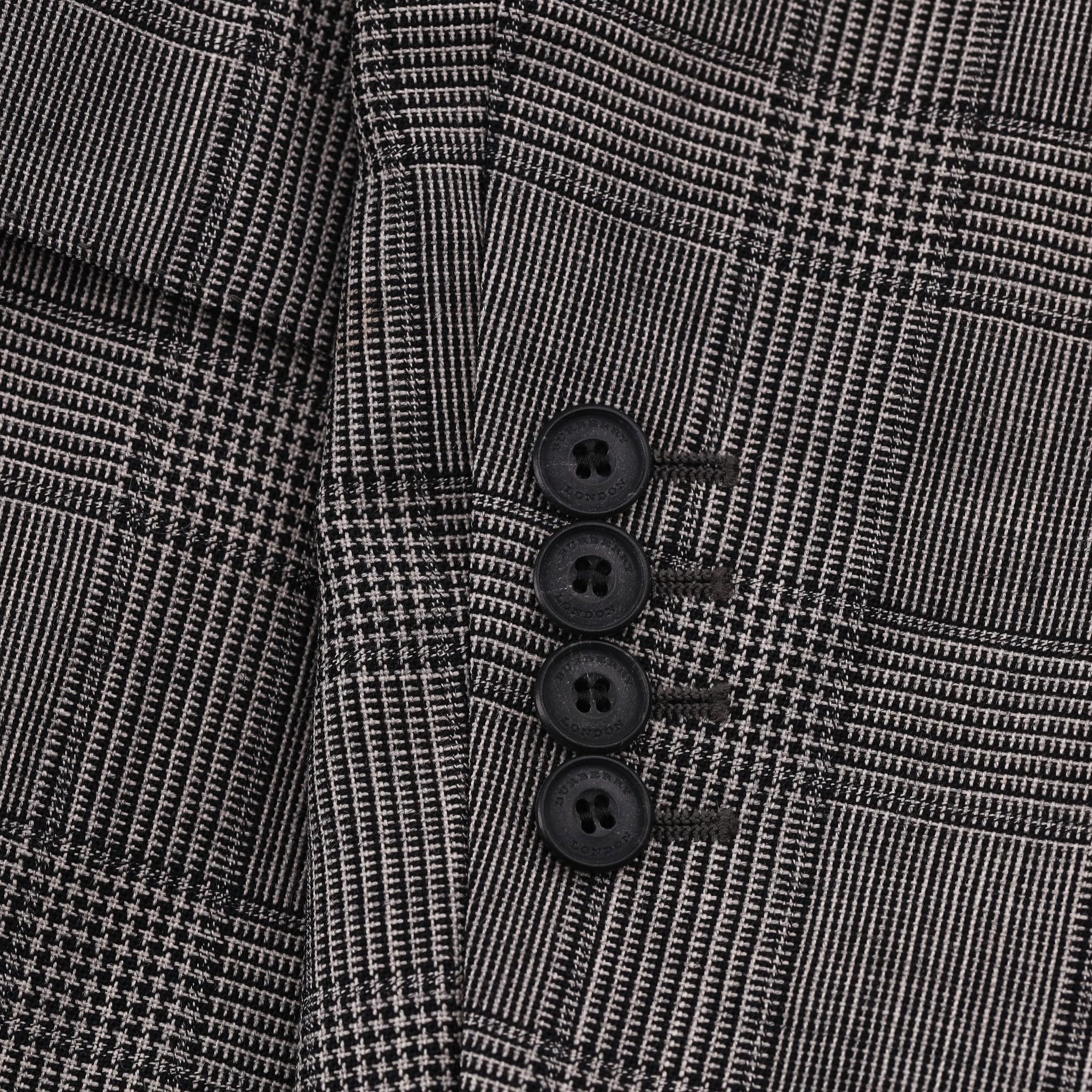 Burberry London Wool Checked Jacket For Sale 1