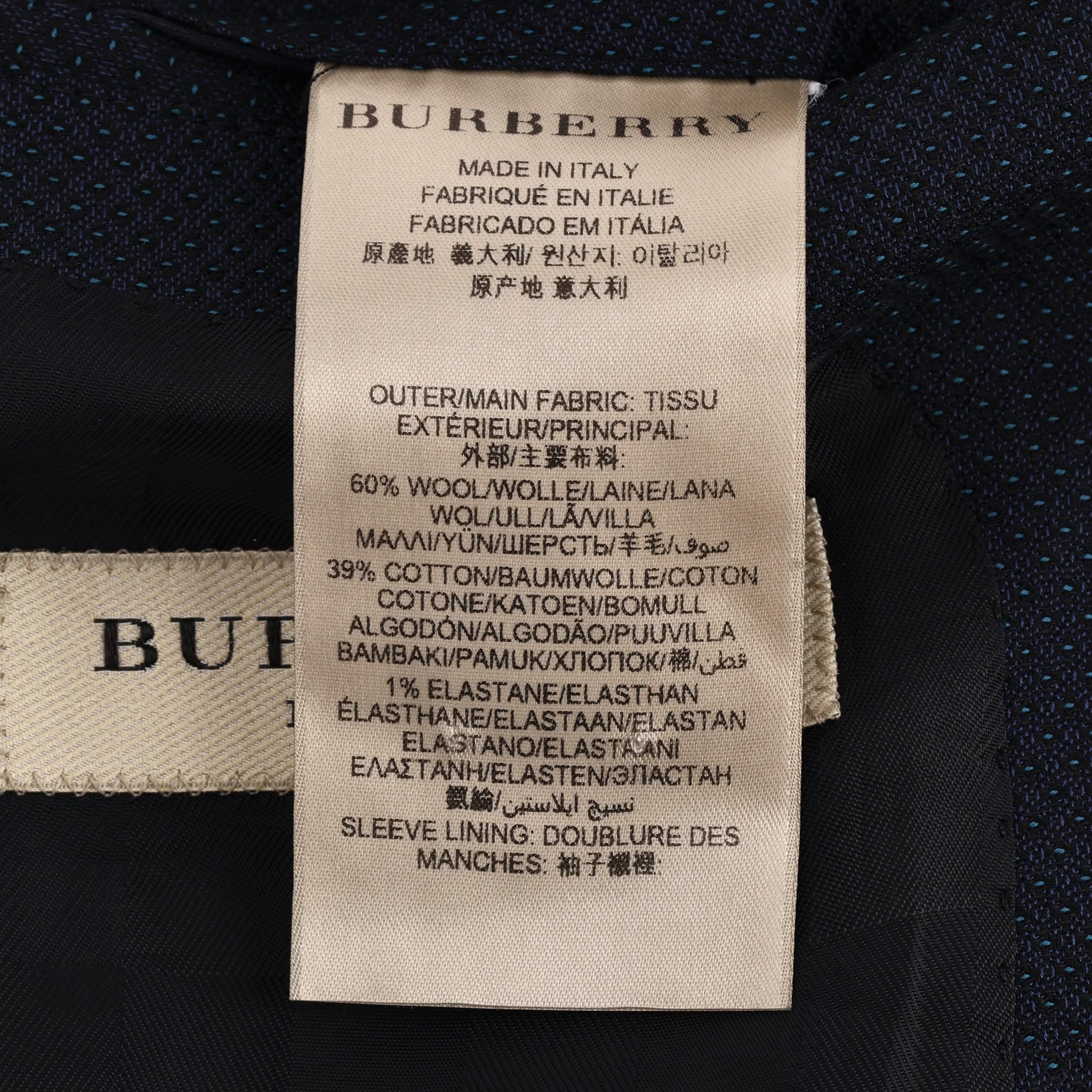 Burberry London Wool Jacket For Sale 2