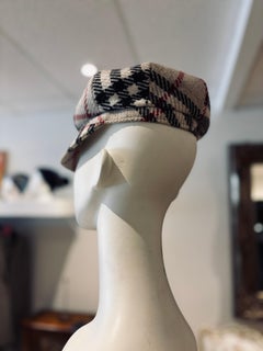 Burberry London Wool Newsboy Cap M