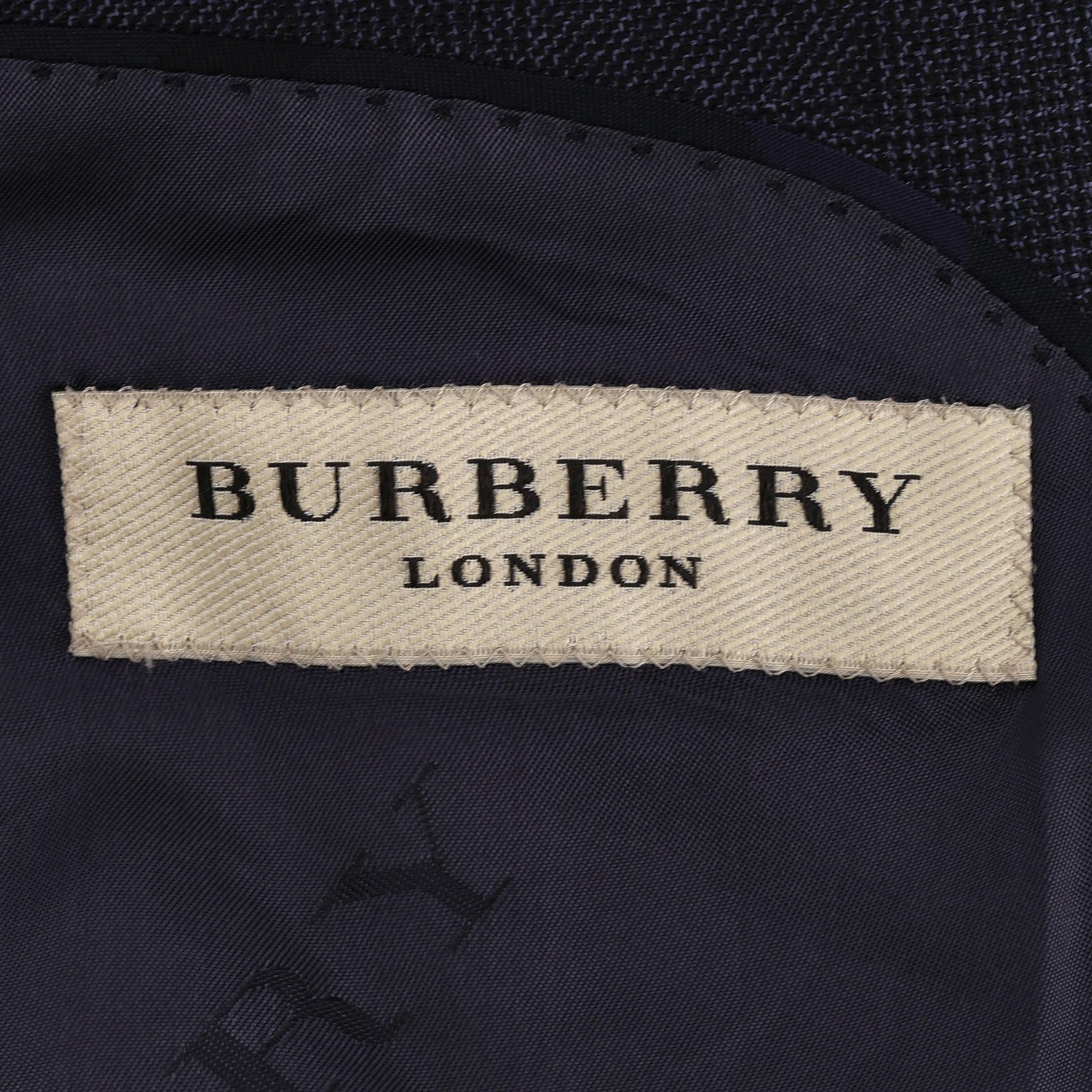 Burberry London Wool Suit Jacket For Sale 3