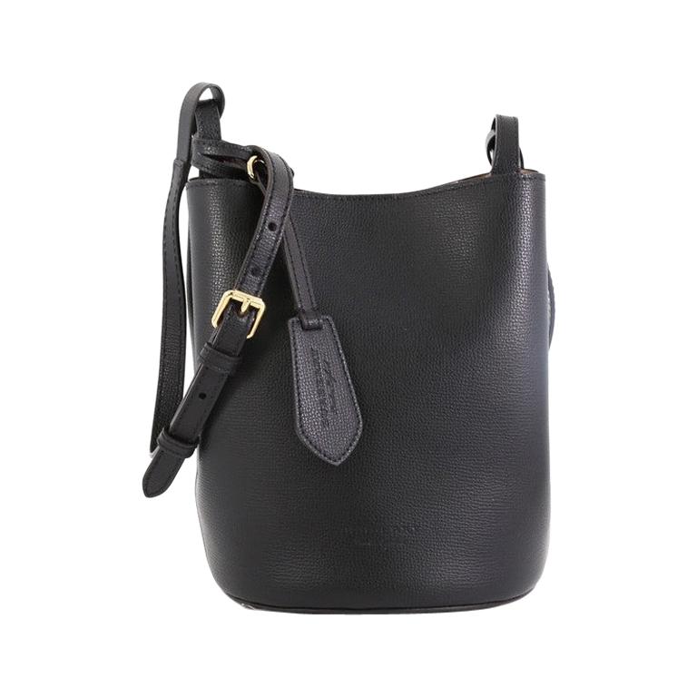 Burberry Lorne Bucket Bag Leather Small at 1stDibs