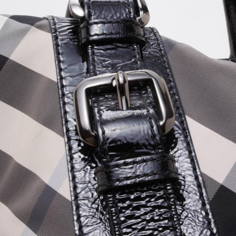 Burberry Lowry Check Tote and Wallet 1