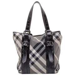 Burberry Lowry Check Tote and Wallet