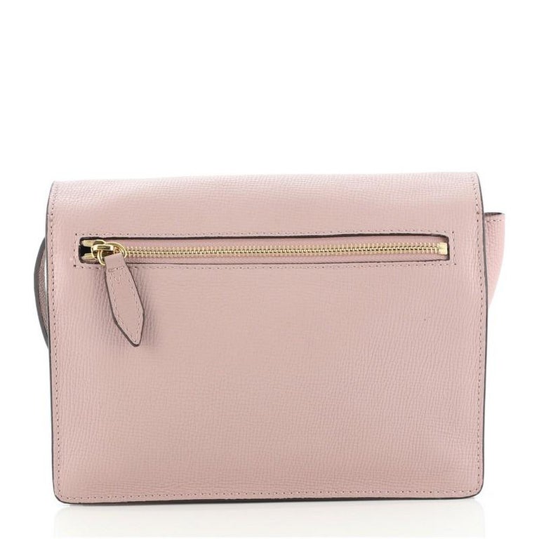 Burberry Pink House Check Canvas and Leather Macken Crossbody Bag Burberry  | The Luxury Closet