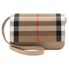Burberry Madison Check Crossbody Bag