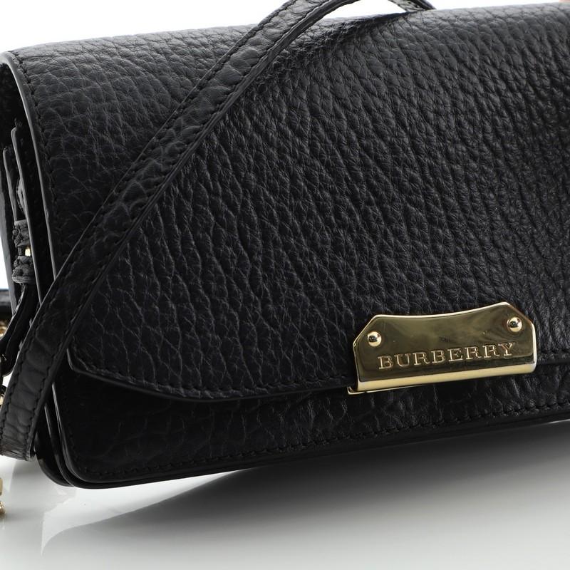 Burberry Madison Wallet on Chain Leather In Good Condition In NY, NY
