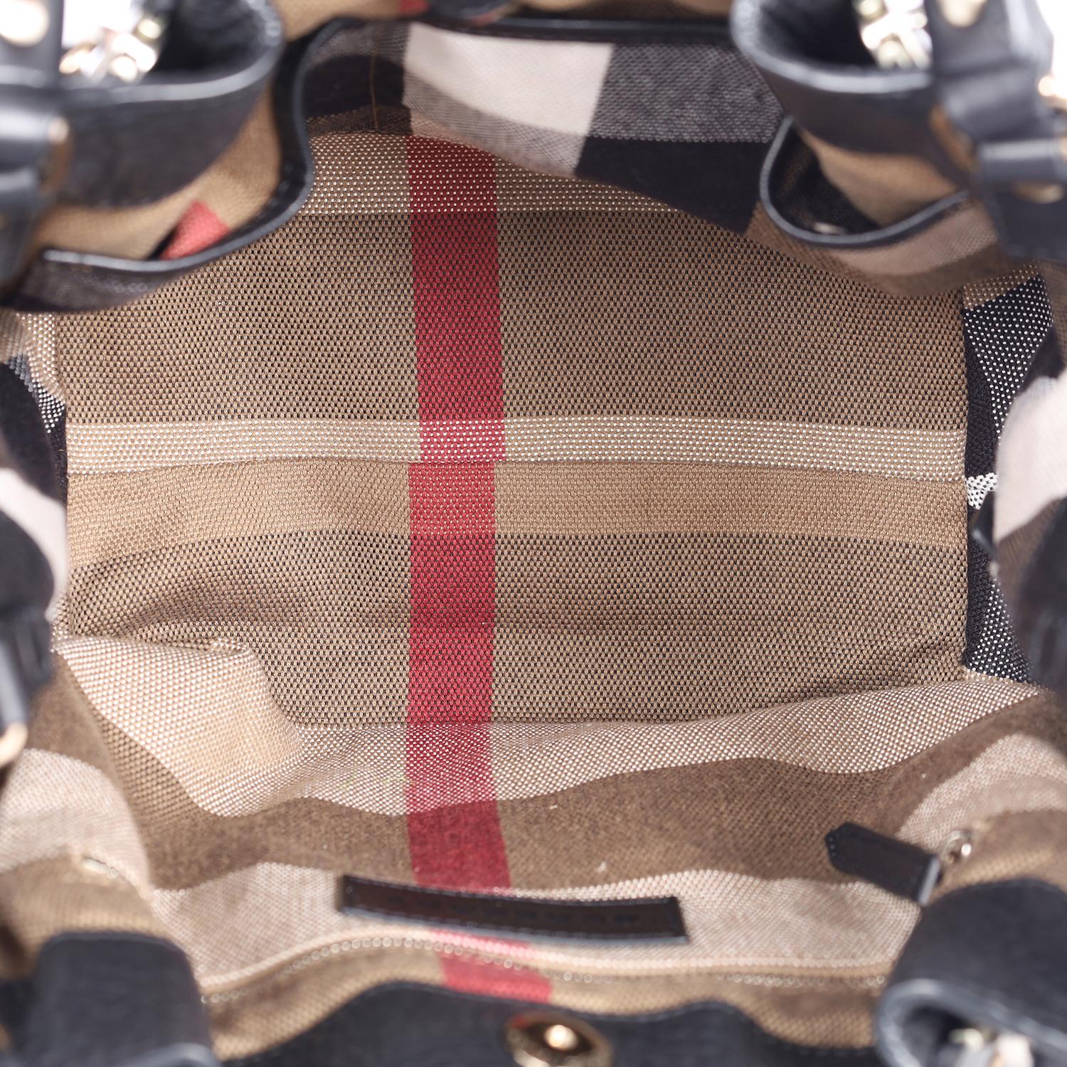 Burberry Maidstone Leather Crossbody Bag Black 9