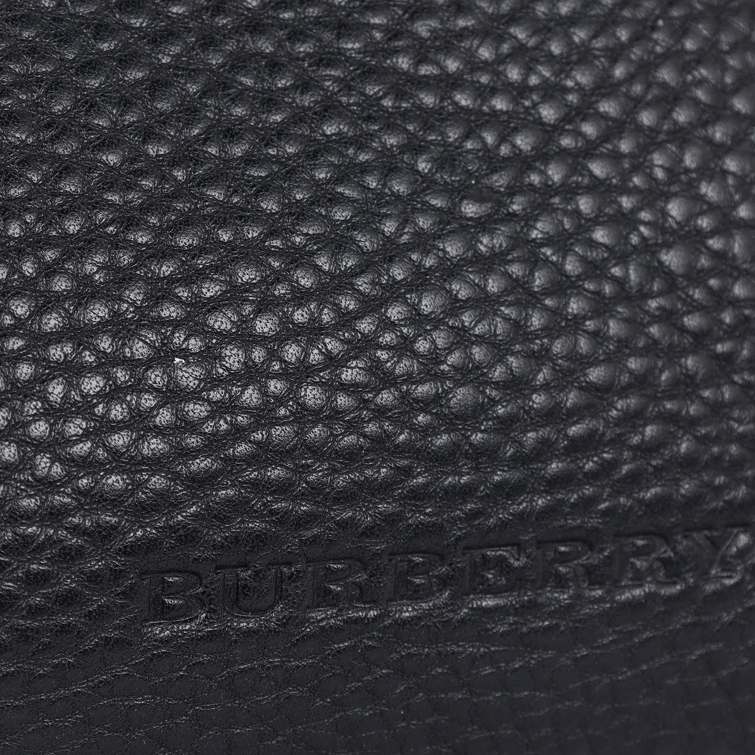 Burberry Maidstone Leather Crossbody Bag Black 12