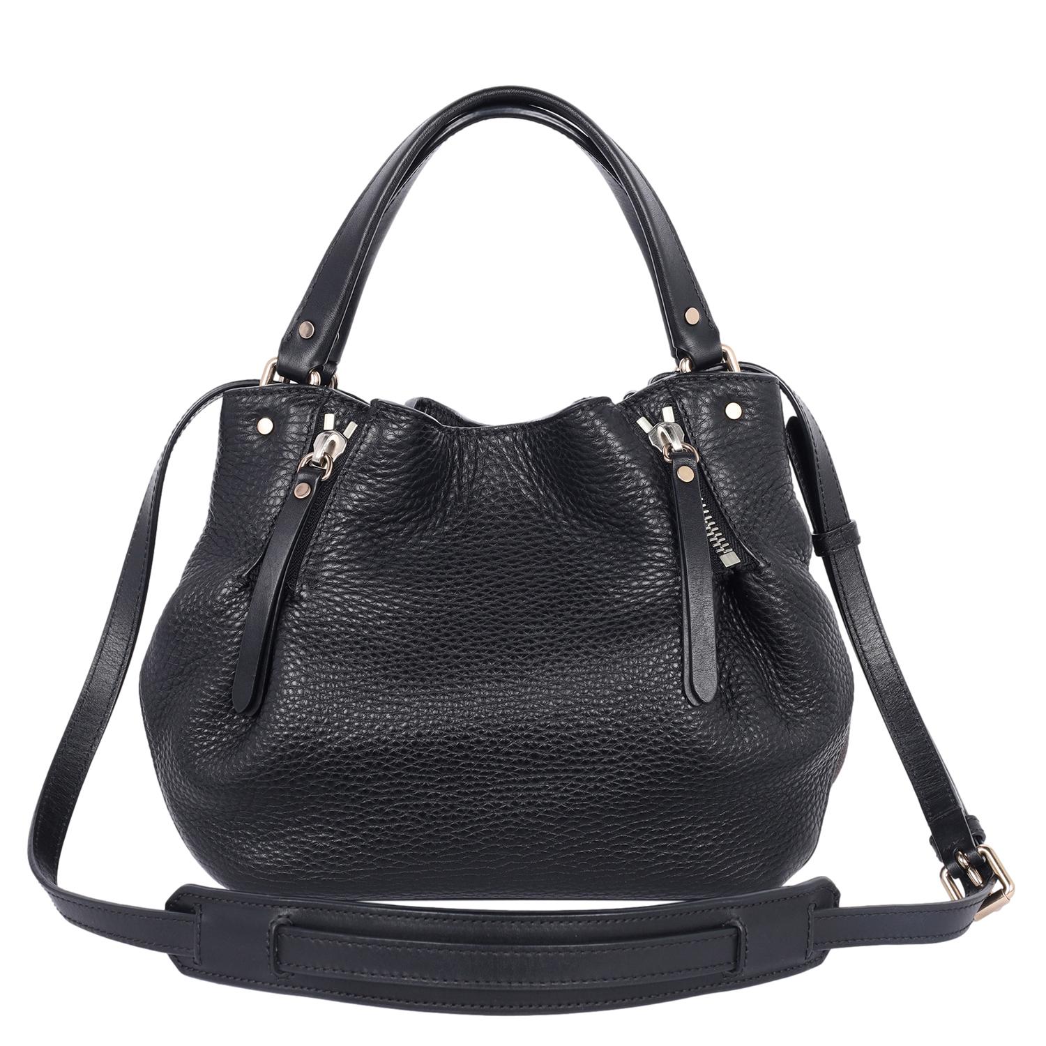 Burberry Maidstone Leather Crossbody Bag Black 3