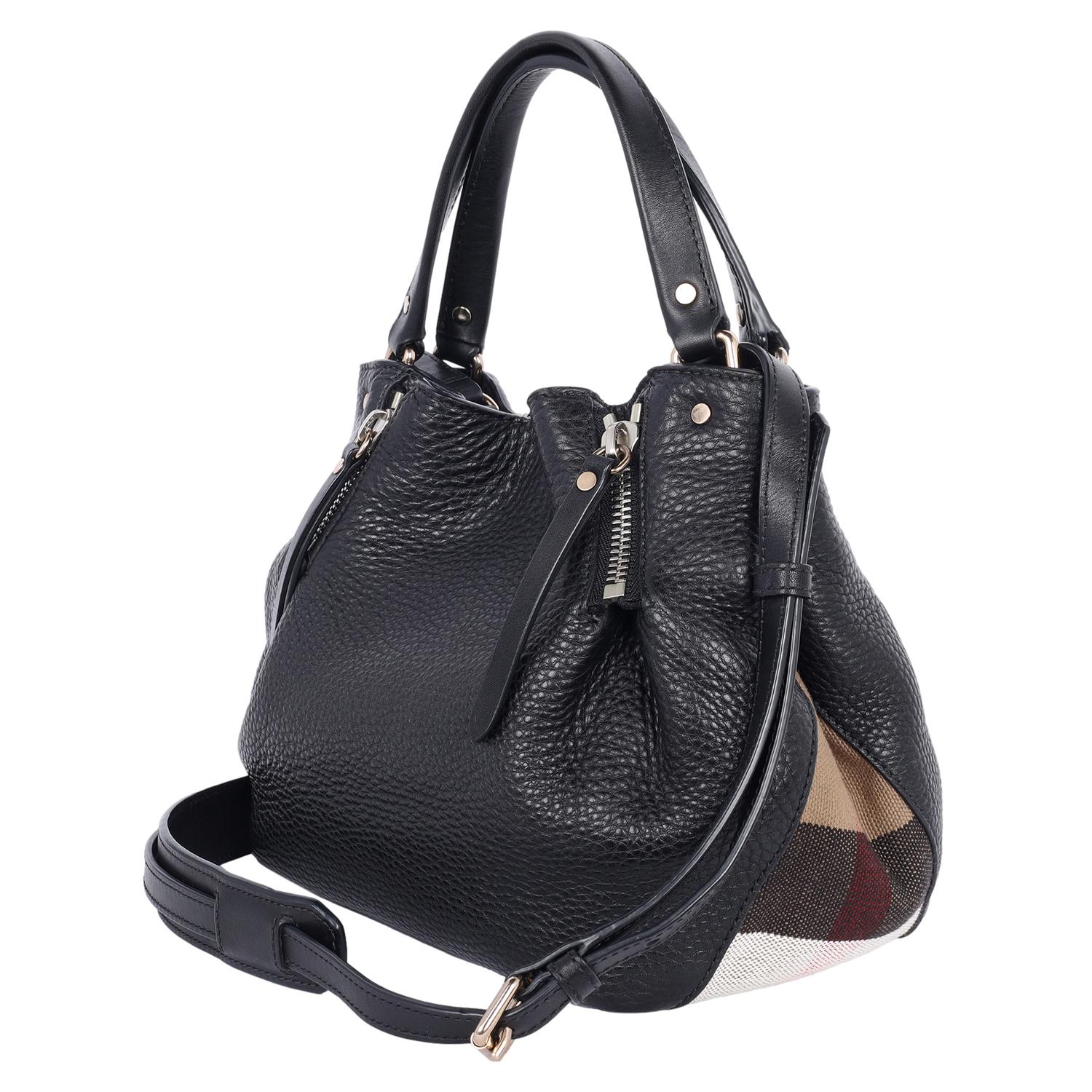 Burberry Maidstone Leather Crossbody Bag Black 5