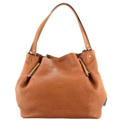Burberry Maidstone Tote in pelle e tela House Check Media