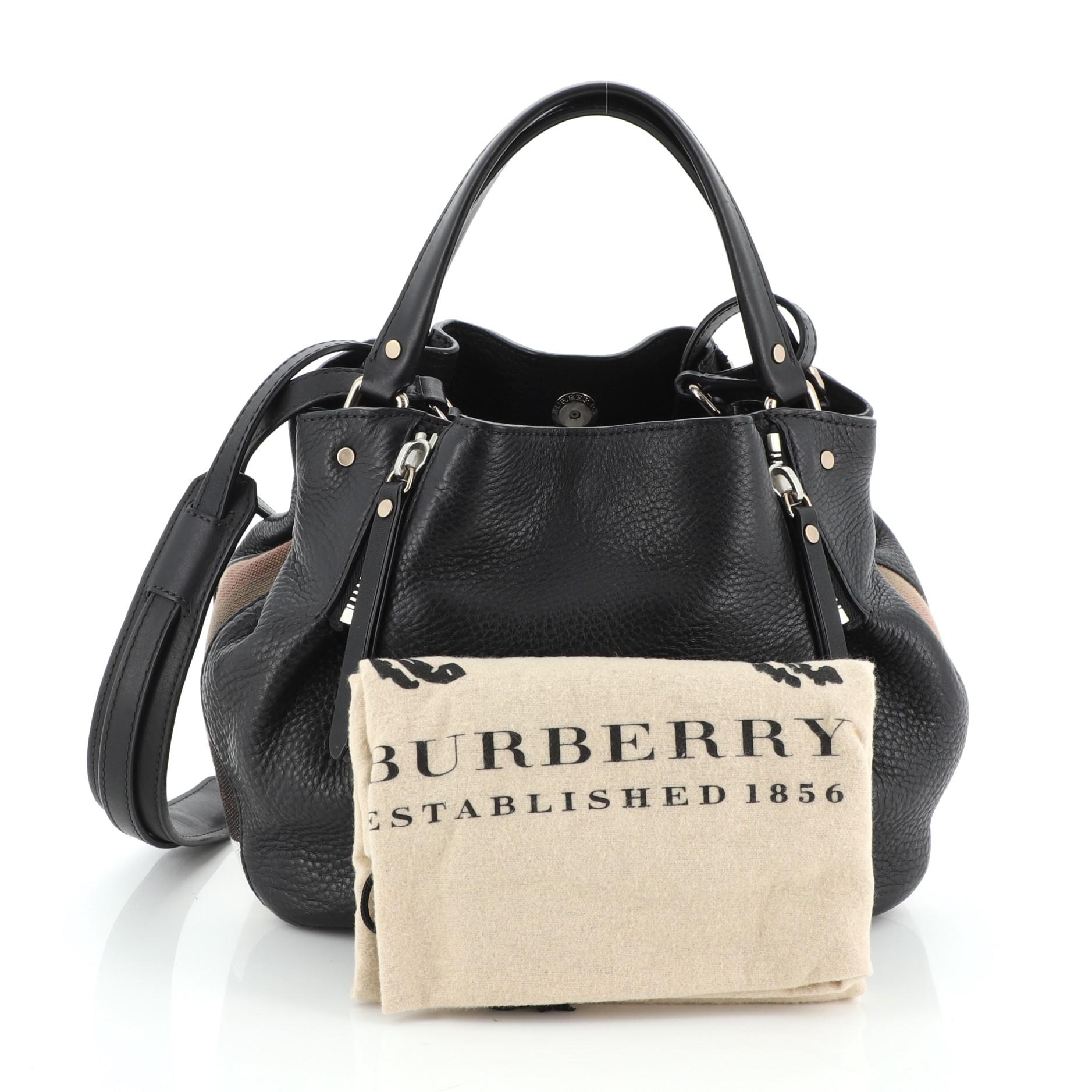 Burberry maidstone leather tote best sale